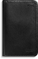 Nano Planner kunstskind sort tv&aelig;rformat 2024 6,3x10,7cm 