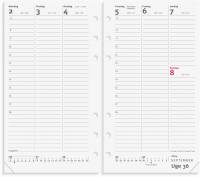 Ugekalender System PP Refill 9,5x16,8cm h&oslash;jformat 2024 2750 00 