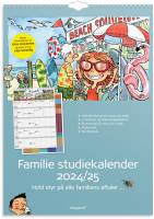 Studie Familiekalender Dickmeiss & Scherfig A3 2024/2025