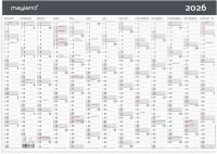 Kontorkalender Moderne A3 1x13 mdr. 2026