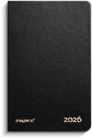 Lommekalender uge sort kunstskind indbundet 2026