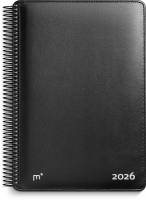 Diplomat ugekalender m/spiral sort kunstskind 2026