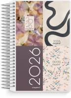 Mini dagkalender m/4 illu. PP-plast 2026