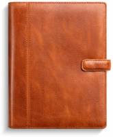 System A5 ugekalender h&oslash;jformat brun skind 2026