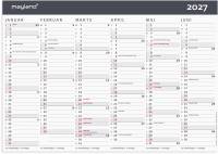 Kontorkalender Moderne A4 2027