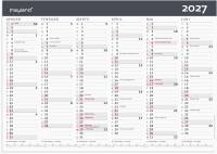 Kontorkalender Moderne A3 2027
