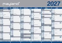 K&aelig;mpekalender 2x6 mdr. papir 2027 (i papr&oslash;r)