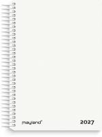 Dagkalender hvid PP-plast 2027