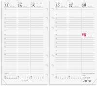 System PP ugekalender h&oslash;jformat REFILL 2027