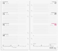 System PP International ugekalender tv&aelig;rf. REFILL 2027