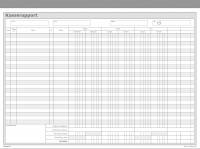 Kasserapport (kasse-bank-giro+1) 2 x 50 sider m. kopi