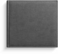 Fotoalbum, gr&aring;, 195x175 mm