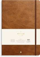 Notebook Deluxe B5 brown