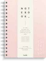 Notebook Textile pink lined A5