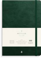 Notebook Deluxe A5 dark green
