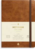 Notebook Deluxe A6 brown