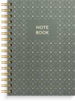 Notebook A5 green pattern