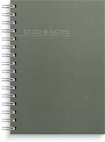 Notebook & To Do's A5 green