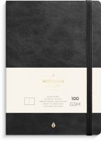 Notebook Deluxe A5 Blank Black