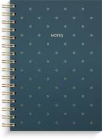 Notebook dotted A5 Flowery