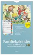 Familiekalender m/Illu. 4 kolonner 2024 24x39cm