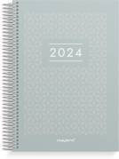 Timekalender Soft Trend 16,8x23,5cm 1 dag/side 2024 2180 30 