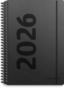 A6 ugekalender h&oslash;jformat matsort genbrugskarton 2026