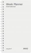 Week Planner International tv&aelig;rformat REFILL 2027