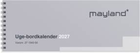 Uge-bordkalender 2027