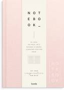 Notebook Textile pink lined A5