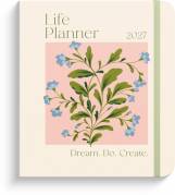 Life Planner Delicate Flowers 2027