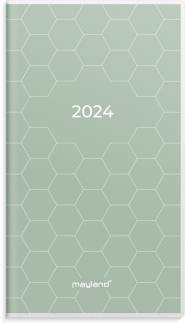 Index Planner m/tlf. register PP m/illu. 8,8x16,6cm 2024 0900 70