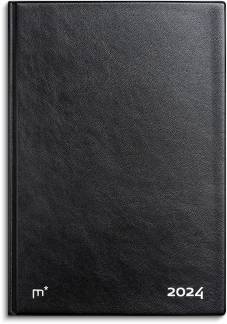 Ugekalender City Diplomat 16,8x24,5cm vinyl sort 2024 1940 00