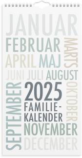 Familiekalender TrendArt 2025