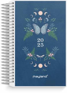 Mini dagkalender m/4 illu. PP-plast 2025