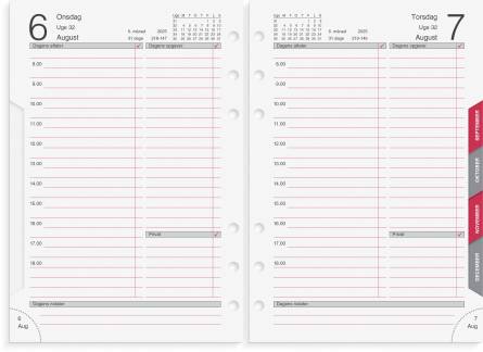 System MM dagkalender REFILL 2025