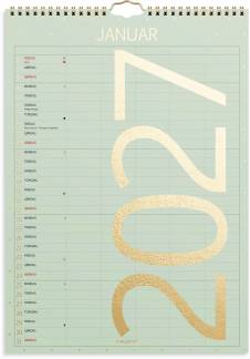 Familiekalender Color lille 2027