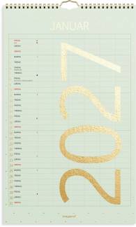 Familiekalender Color stor 2027