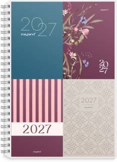 A5 ugekalender tv&aelig;rformat m/4 illu. 2027