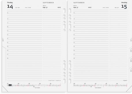 System A5 dagkalender REFILL 2027