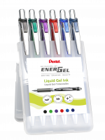 Pentel BL77-6 EnerGel Roller 0,7mm Sæt