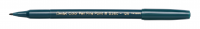 Pentel S360-125 Color Pen Fiberpen 1mm Mørkegrøn