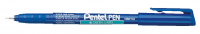Pentel NMF50-C Permanent fiberpen 0,5 mm Blå
