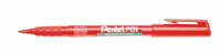 Pentel NMS50-B Permanent fiberpen 1 mm Rød