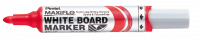Pentel MWL5M-B Maxiflo Whiteboardmarker 3,5 mm Rød