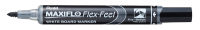 Pentel MWL5SBF-A Maxiflo Flex-Feel Whiteboardmarker Fleksibel Sort