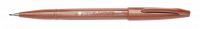 Pentel SES15C-E Brush Sign Fiberpen Brun