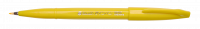 Pentel SES15C-G Brush Sign Fiberpen Gul