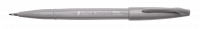 Pentel SES15C-N Brush Sign Fiberpen Grå