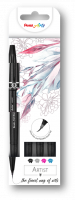 Pentel SESF30C-4 ARTIST Sign Pen Sæt